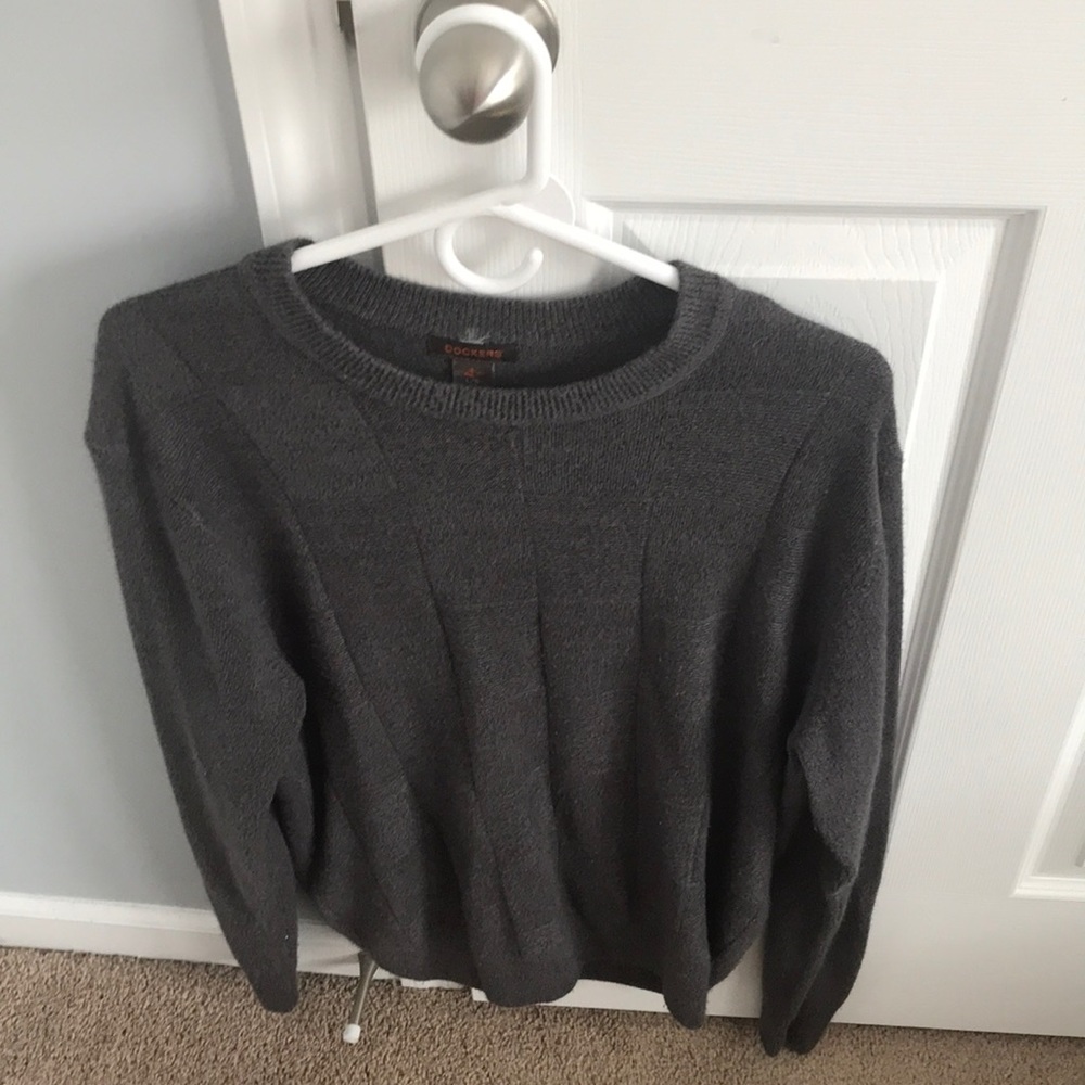 Dockers Gray Sweater - Large